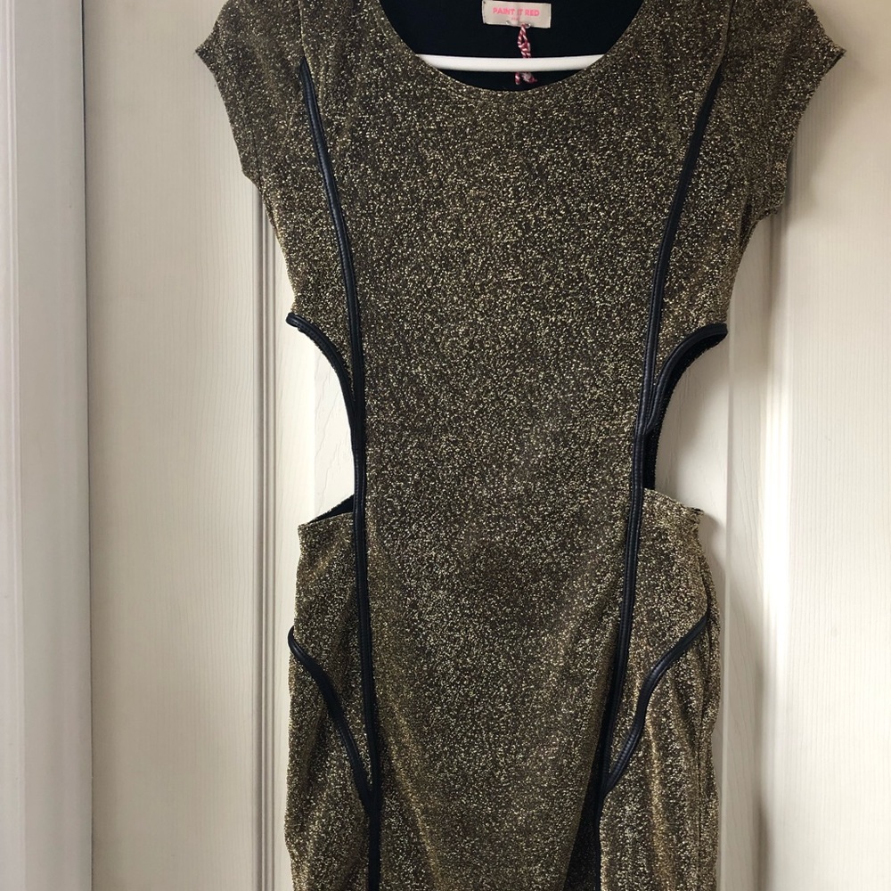 Dress open on the side